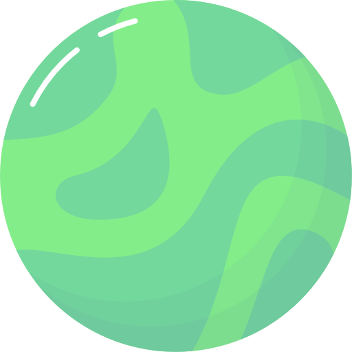 miniature de planete planete verte